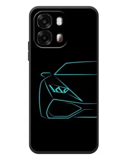 Чохол для OPPO A6s з картинкою «Блакитний силует Lamborghini» Чохол для OPPO A6s з картинкою «Блакитний силует Lamborghini»