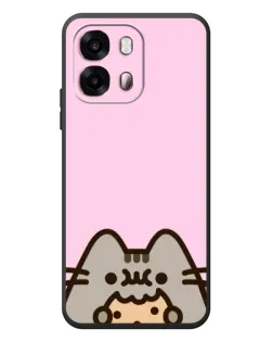 Чехол для OPPO A6s с картинкой «Pusheen и печенье» Чехол для OPPO A6s с картинкой «Pusheen и печенье»