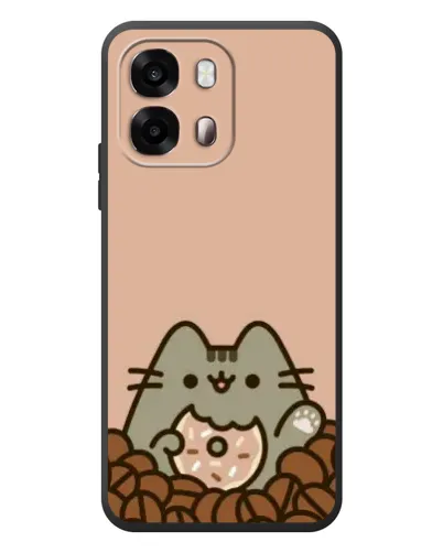 Чохол для OPPO A6s з картинкою «Кавовий Пушин»