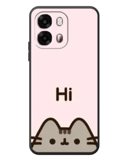 Чохол для OPPO A6s з картинкою «Пушин каже Hi»