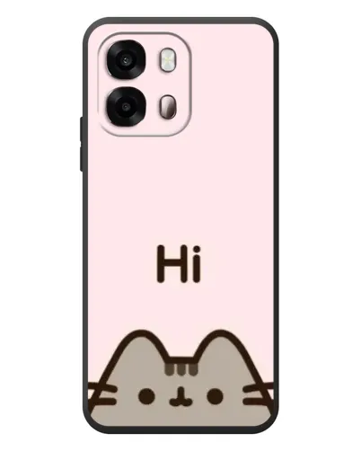 Чохол для OPPO A6s з картинкою «Пушин каже Hi»