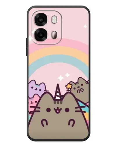 Чохол для OPPO A6s з картинкою «Єдиноріг Pusheen»