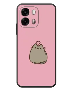 Чохол для OPPO A6s з картинкою «Pusheen серце»