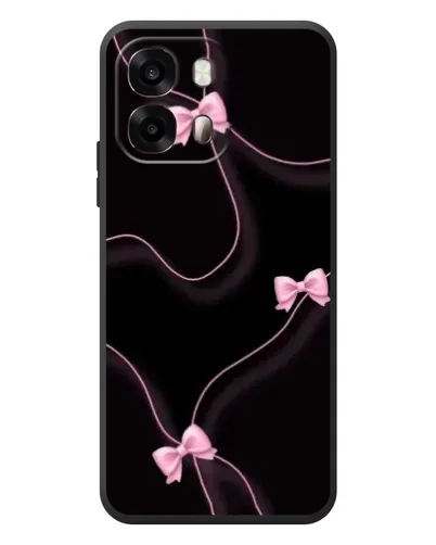 Чехол для OPPO A6s с картинкой «Розовые ленты» Чехол для OPPO A6s с картинкой «Розовые ленты»