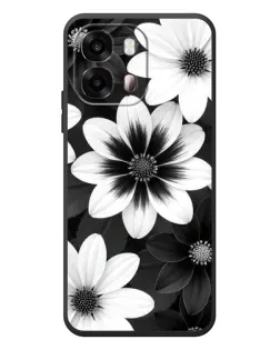 Чехол для OPPO A6s с картинкой «Монохромные астры» Чехол для OPPO A6s с картинкой «Монохромные астры»
