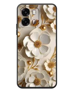 Чехол для OPPO A6s с картинкой «Белие бумажние цвети» Чехол для OPPO A6s с картинкой «Белие бумажние цвети»