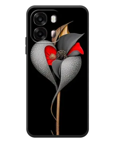 Чехол для OPPO A6s с картинкой «Серебряный фантазийный цветок» Чехол для OPPO A6s с картинкой «Серебряный фантазийный цветок»
