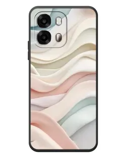 Чехол для OPPO A6s с картинкой «Пастельные нежные волны»