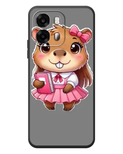 Чехол для OPPO A6s с картинкой «Девочка капибара» Чехол для OPPO A6s с картинкой «Девочка капибара»