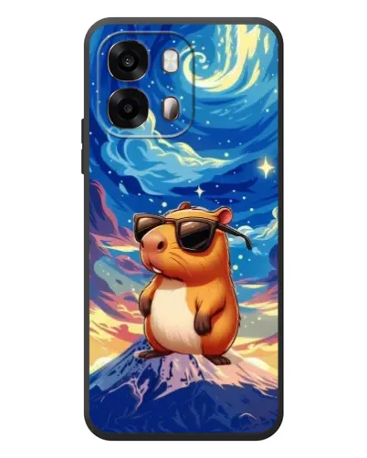 Чехол для OPPO A6s с картинкой «Капибара Ван Гога» Чехол для OPPO A6s с картинкой «Капибара Ван Гога»