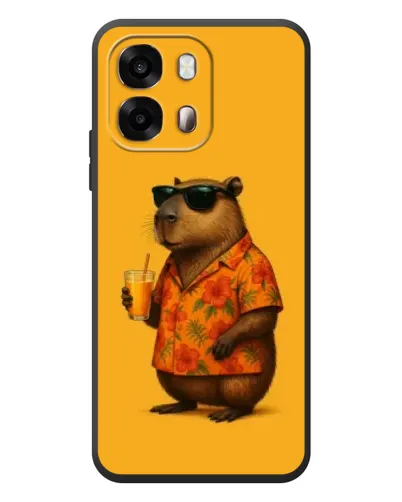Чехол для OPPO A6s с картинкой «Капибара на отдыхе» Чехол для OPPO A6s с картинкой «Капибара на отдыхе»