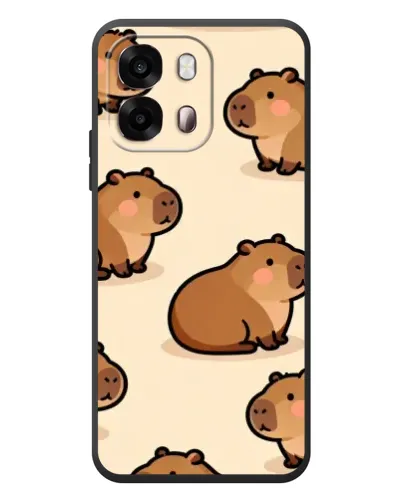 Чехол для OPPO A6s с картинкой «Паттерн милых капибар» Чехол для OPPO A6s с картинкой «Паттерн милых капибар»
