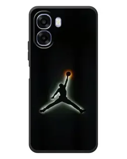 Чохол для OPPO A6x з картинкою «Jordan Gradient Logo»