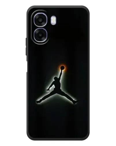Чохол для OPPO A6x з картинкою «Jordan Gradient Logo»