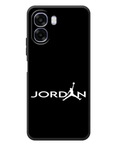 Чохол для OPPO A6x з картинкою «Jordan White Logo»