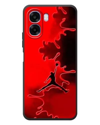 Чохол для OPPO A6x з картинкою «Jordan Red Smoke»