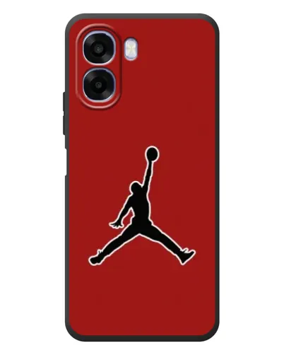 Чохол для OPPO A6x з картинкою «Jordan Red Back»