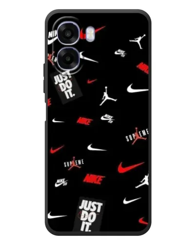 Чохол для OPPO A6x з картинкою «Nike Mix Pattern»