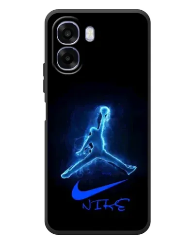 Чохол для OPPO A6x з картинкою «Jordan Neon Blue»