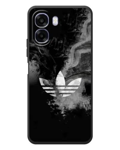 Чохол для OPPO A6x з картинкою «Абстрактний дим Adidas»