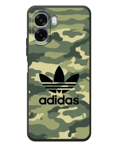 Чохол для OPPO A6x з картинкою «Мілітарі стиль Adidas»