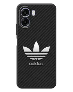 Чохол для OPPO A6x з картинкою «Adidas Карбонова текстура»