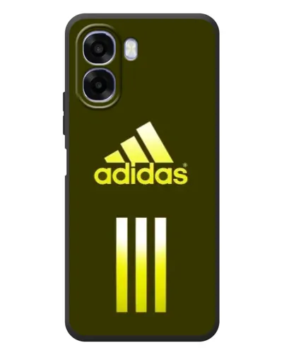 Чохол для OPPO A6x з картинкою «Оливковий градієнт Adidas»
