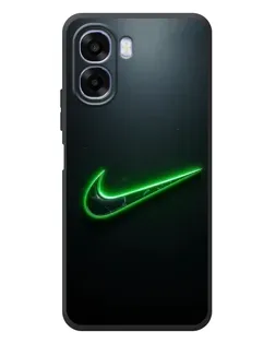 Чохол для OPPO A6x з картинкою «Неоновий контур Nike»