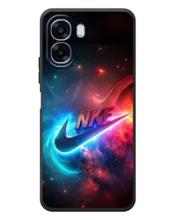 Чохол для OPPO A6x з картинкою «Вогняний логотип Nike»
