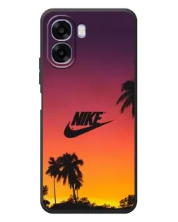 Чохол для OPPO A6x з картинкою «Nike на заході сонця»