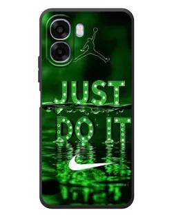 Чохол для OPPO A6x з картинкою «Зелений неоновий Nike»