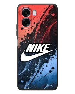 Чохол для OPPO A6x з картинкою «Градієнтний принт Найк»