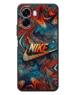 Чохол для OPPO A6x з картинкою «Nike в абстракції»