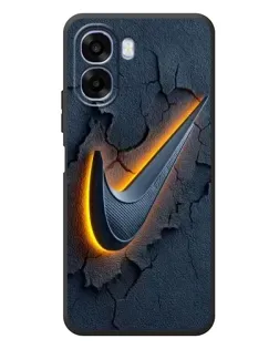 Чохол для OPPO A6x з картинкою «Об'ємний логотип Найк»