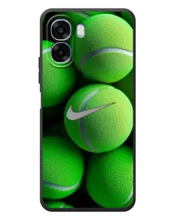 Чохол для OPPO A6x з картинкою «Тенісні м'ячі Найк»