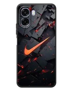 Чохол для OPPO A6x з картинкою «Nike — ефект розломів»