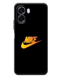 Чохол для OPPO A6x з картинкою «Золотий логотип Nike»