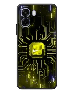 Чохол для OPPO A6x з картинкою «Nike — золота іскра»