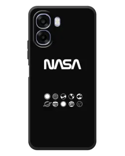 Чехол для OPPO A6x с картинкой «NASA — технический принт» Чехол для OPPO A6x с картинкой «NASA — технический принт»