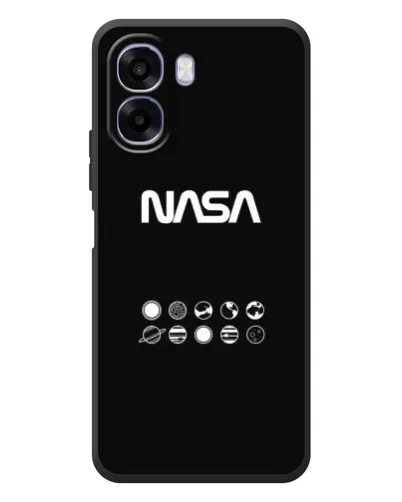 Чехол для OPPO A6x с картинкой «NASA — технический принт»