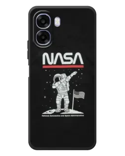 Чехол для OPPO A6x с картинкой «NASA — шагаем по Луне» Чехол для OPPO A6x с картинкой «NASA — шагаем по Луне»