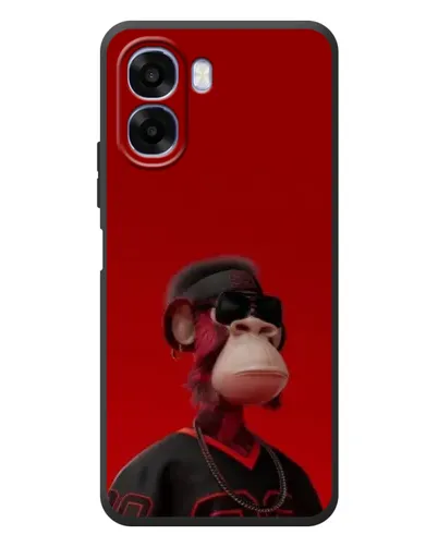 Чохол для OPPO A6x з картинкою «Bored Ape в червоному» Чохол для OPPO A6x з картинкою «Bored Ape в червоному»