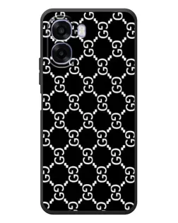 Чохол для OPPO A6x з картинкою «Gucci — сітчастий паттерн»