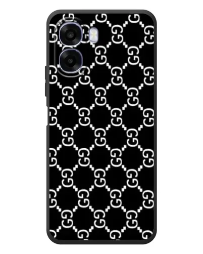 Чохол для OPPO A6x з картинкою «Gucci — сітчастий паттерн»