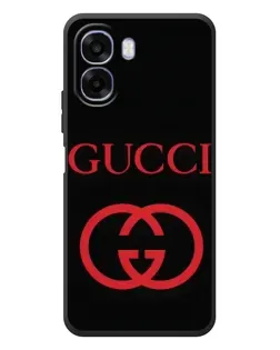 Чохол для OPPO A6x з картинкою «Gucci — червоний логотип»