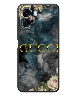 Чохол для OPPO A6x з картинкою «Абстрактні квіти Gucci»