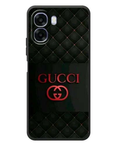 Чохол для OPPO A6x з картинкою «Gucci — стьобаний чорний»