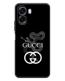 Чохол для OPPO A6x з картинкою «Gucci — срібна змія»
