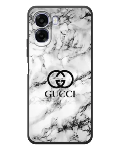 Чохол для OPPO A6x з картинкою «Gucci — мармуровий шик»