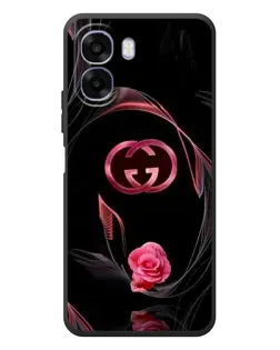 Чохол для OPPO A6x з картинкою «Gucci — неонова троянда»